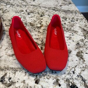 Women's Red Flats